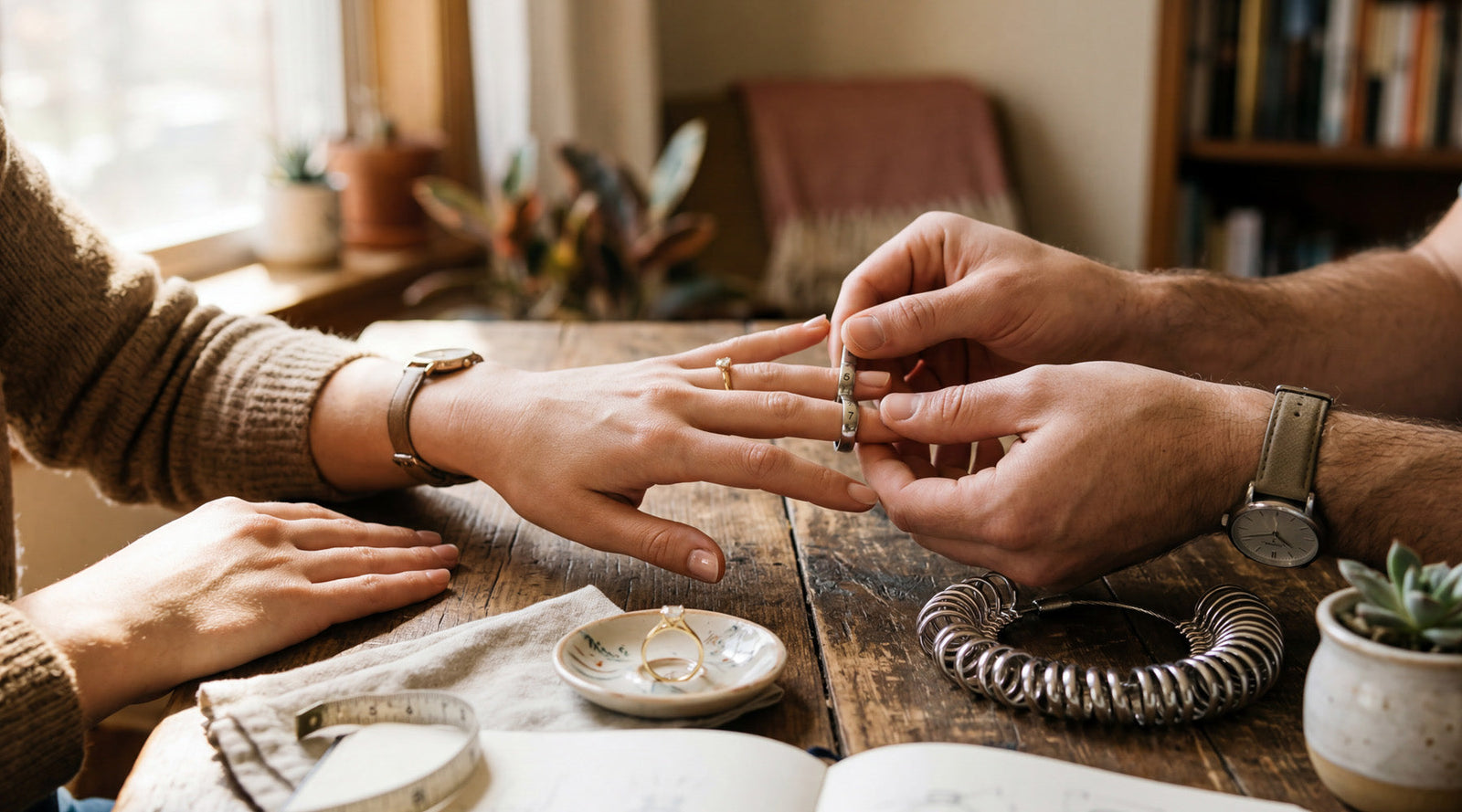 When Is the Best Time to Measure Your Ring Size?