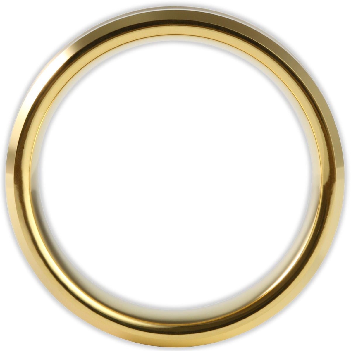 Gold Brushed 8mm Wonder Ring Size Z - Clearance 1124