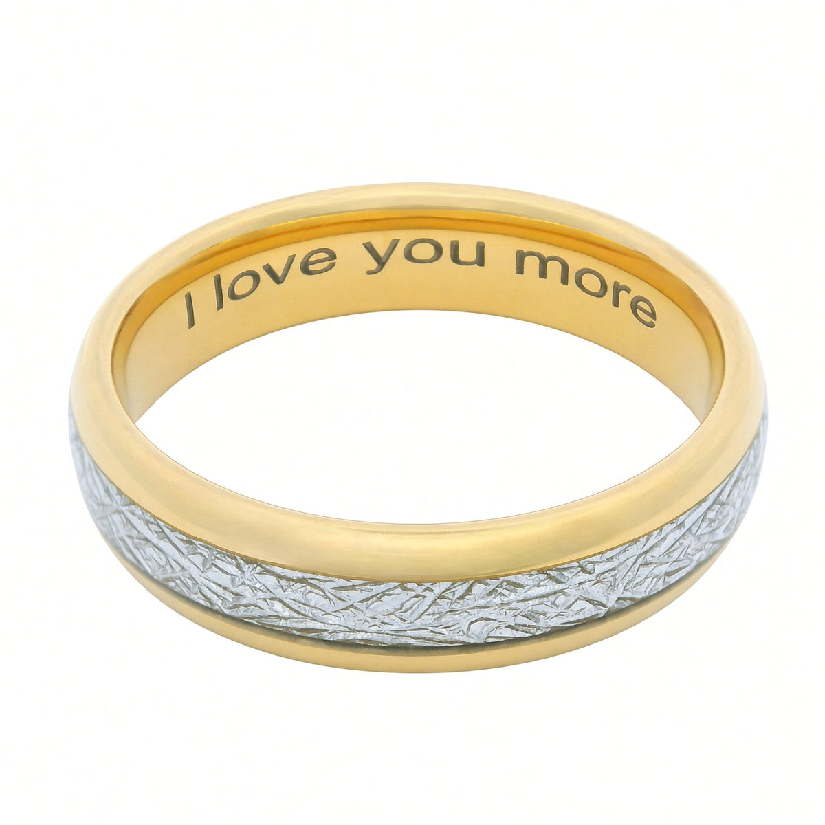 The Golden Steel 6mm Wonder Ring Size Z+1 - Clearance 1204