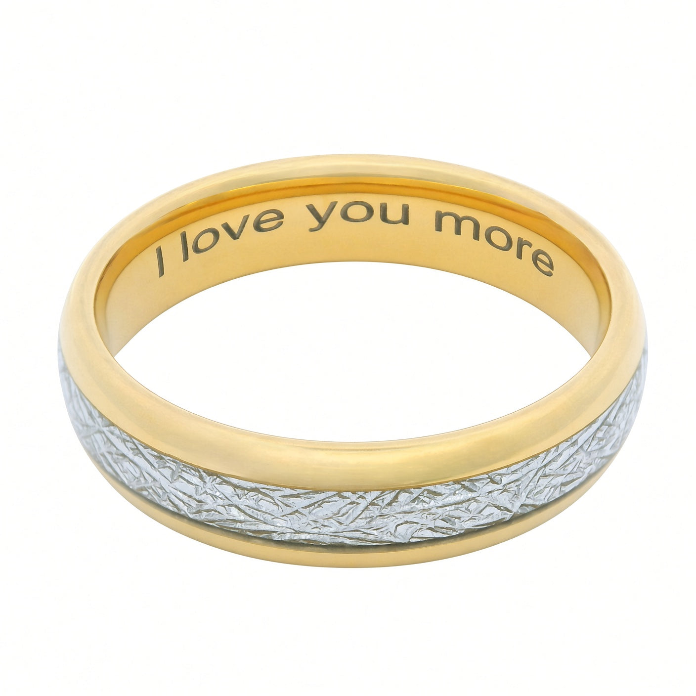 The Golden Steel 6mm Wonder Ring Size Z+1 - Clearance 1204