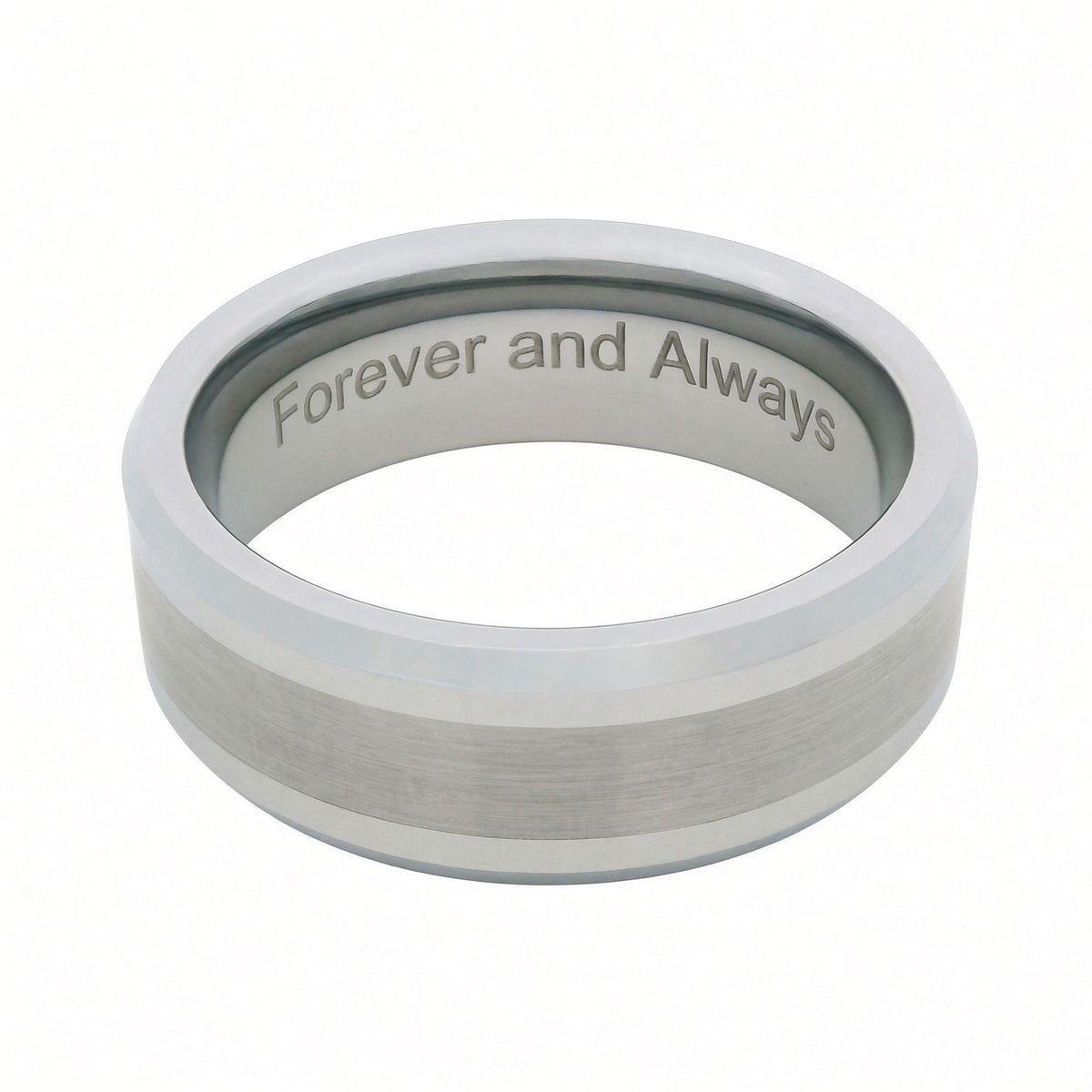 Brushed 8mm Wonder Ring Size V - Clearance 1205