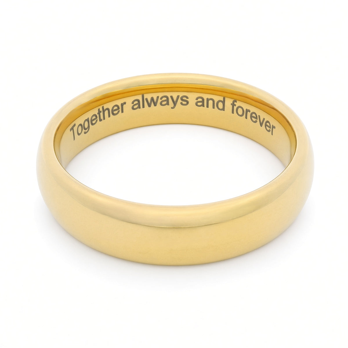 Gold 6mm Wonder Ring Size Z+1 - Clearance  1207