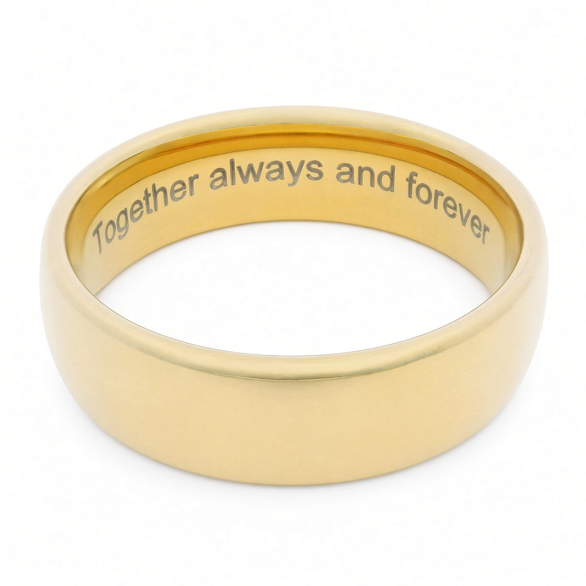 Gold 8mm Wonder Ring Size Z+5 - Clearance 1208