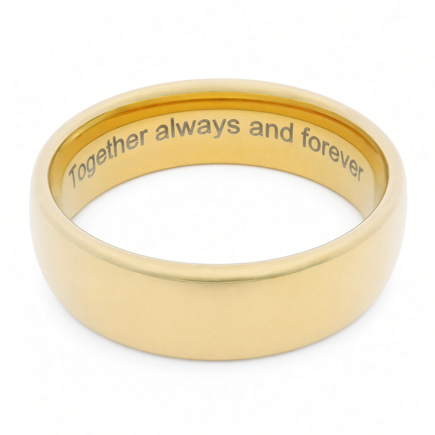 Gold 8mm Wonder Ring Size Z+5 - Clearance 1208
