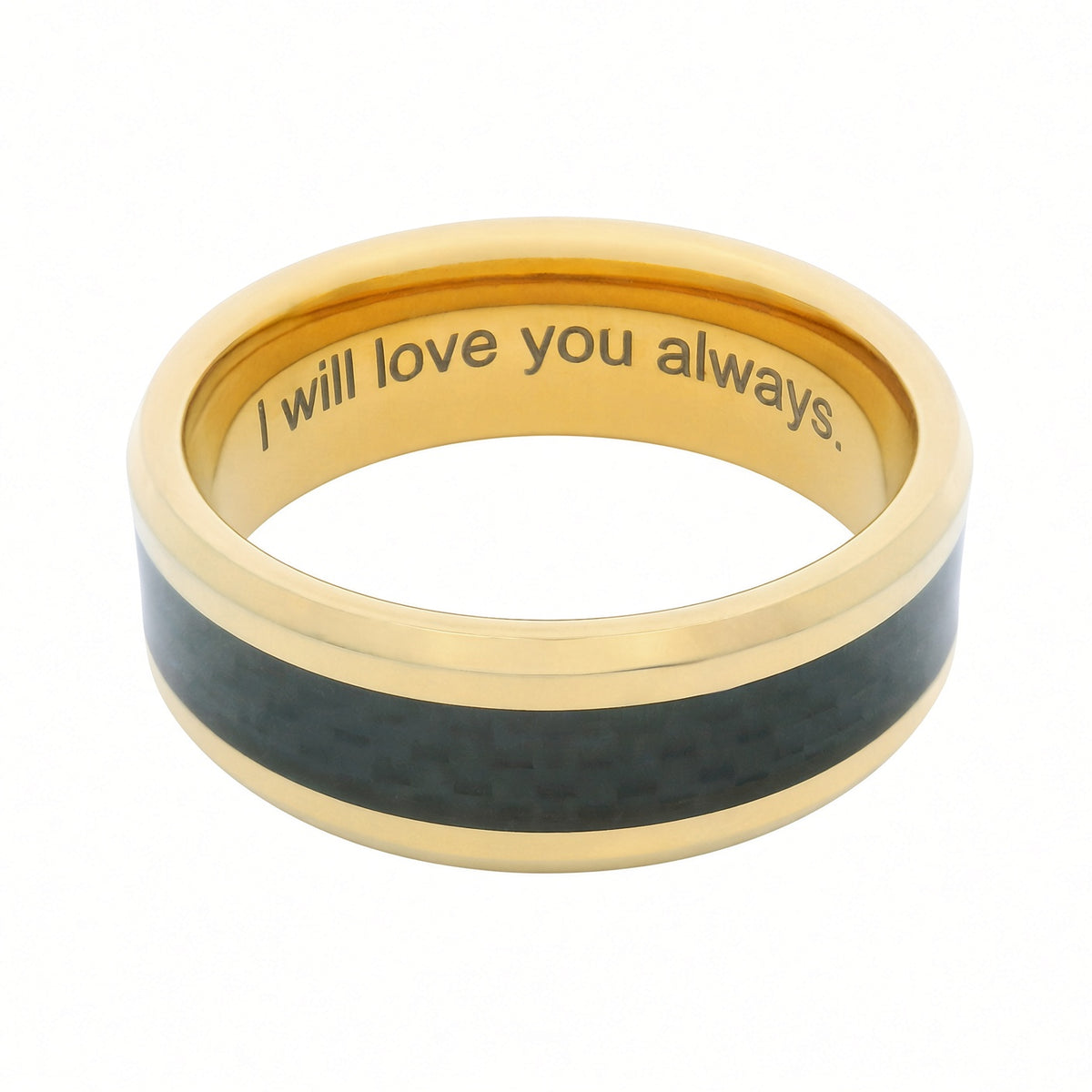 The Third Dimension 8mm Wonder Ring Size W - Clearance 1210