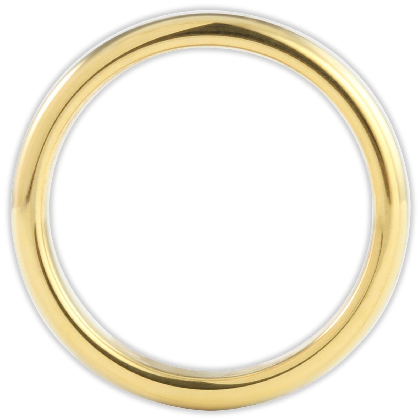 The Golden White Opal 4mm Wonder Ring Size Q - Clearance 1149
