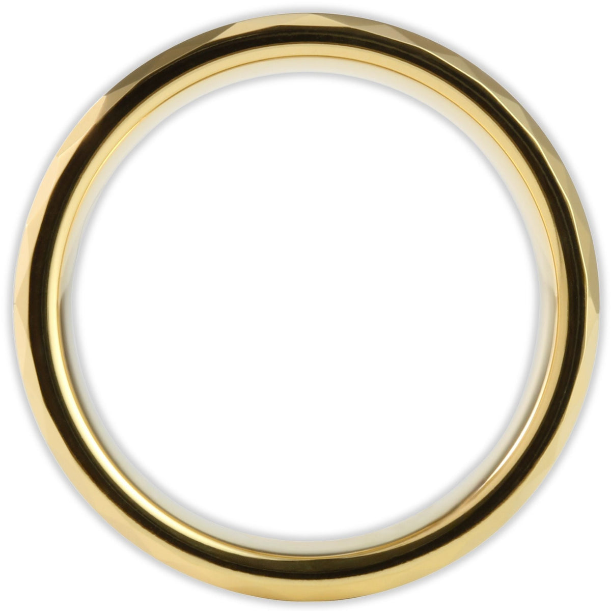 Golden Flake 8mm Wonder Ring Size O - Clearance 1158