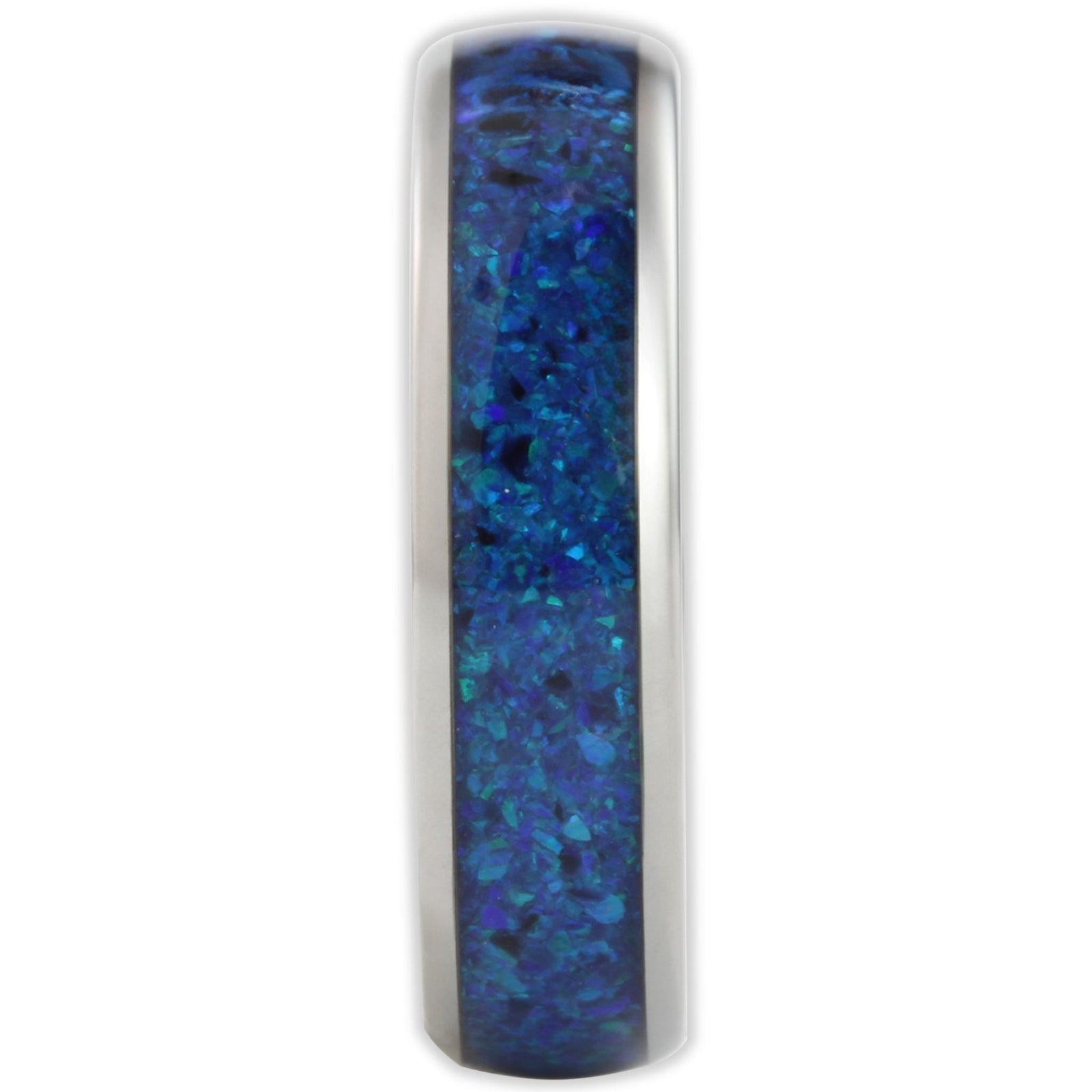 The Blue Opal 6mm Wonder Ring Size Z+3 - Clearance 1183