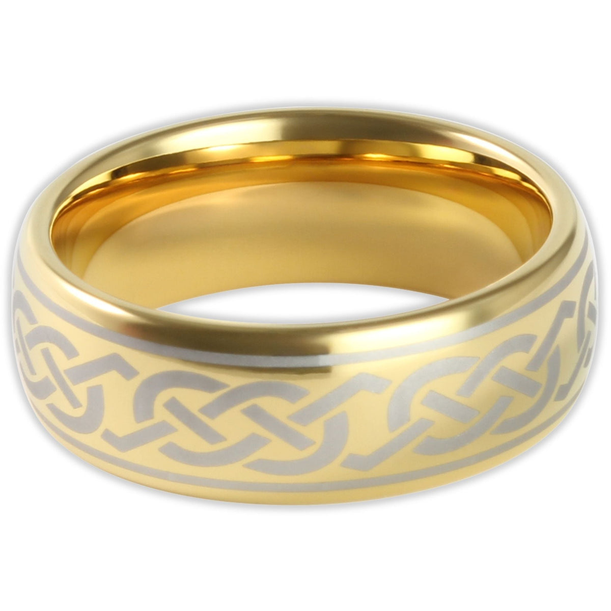 The Celtic Knot 8mm Wonder Ring Size R - Clearance 1153