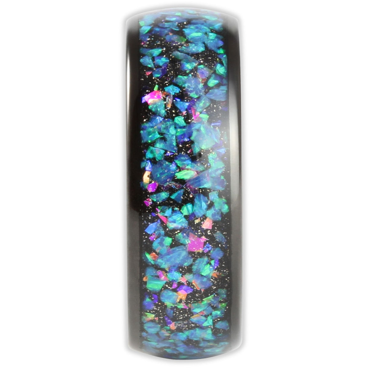 The Black Opal 8mm Wonder Ring