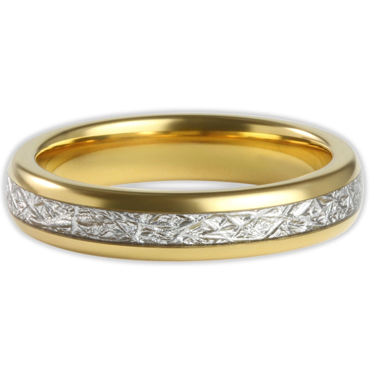 The Golden Steel 4mm Wonder Ring Size V - Clearance 1126