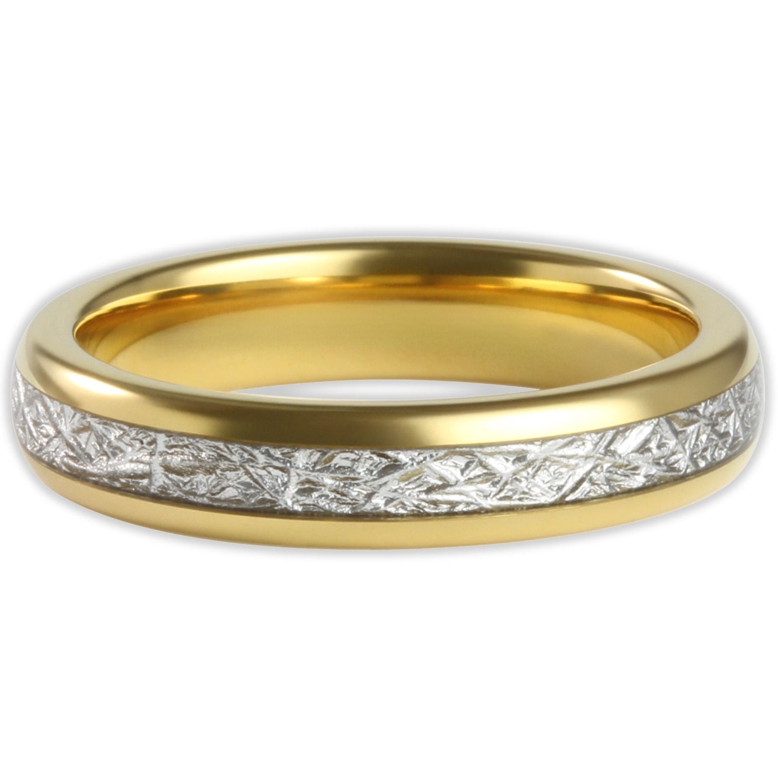 The Golden Steel 4mm Wonder Ring Size V - Clearance 1126