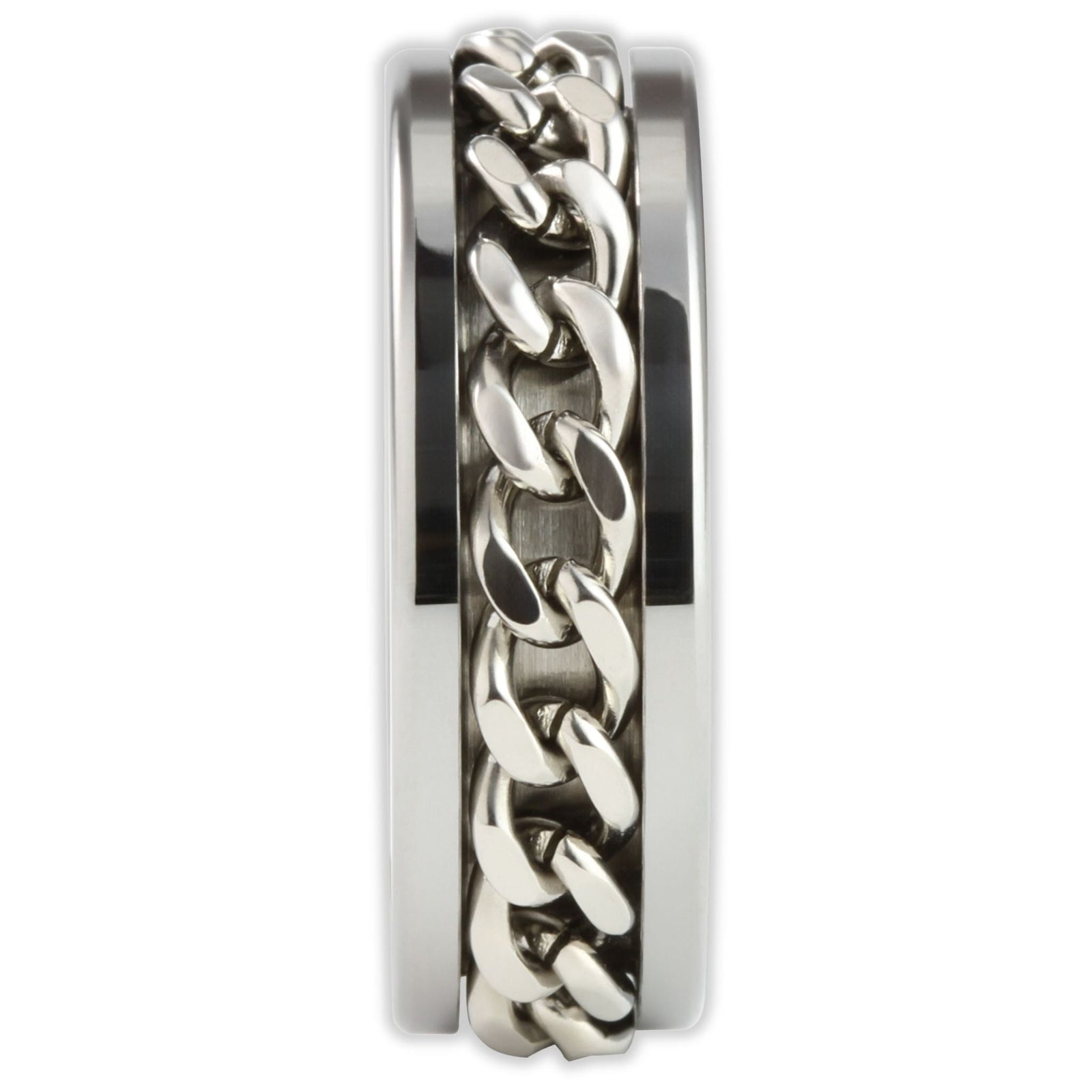 Original Rotating Chain 8mm Wonder Ring Size Q - Clearance 1129