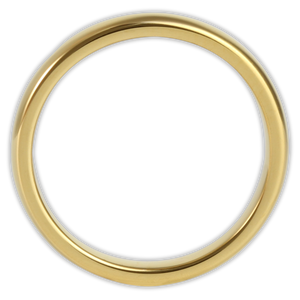 Gold 3mm Wonder Ring