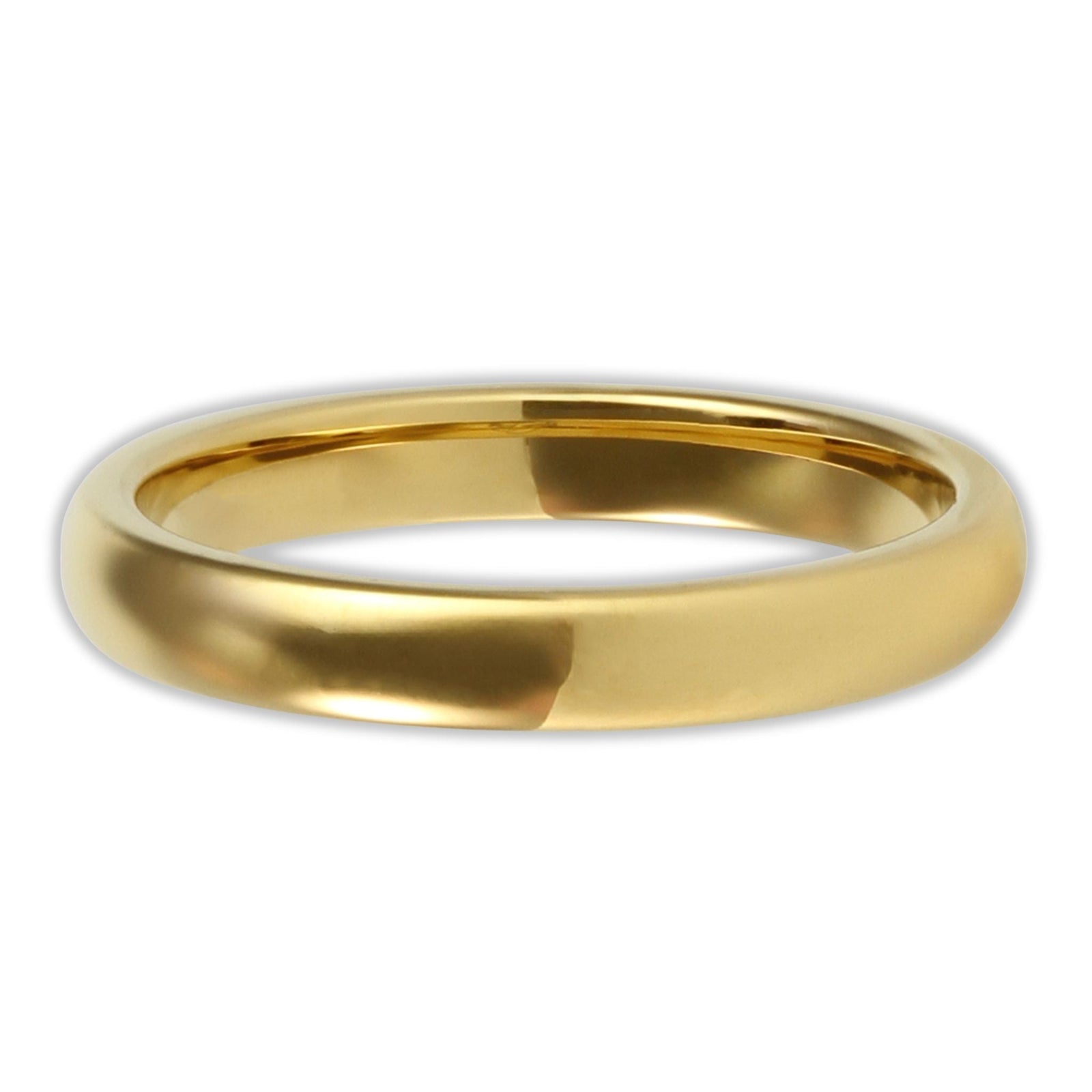 Gold 3mm Wonder Ring Size L - Clearance 1133