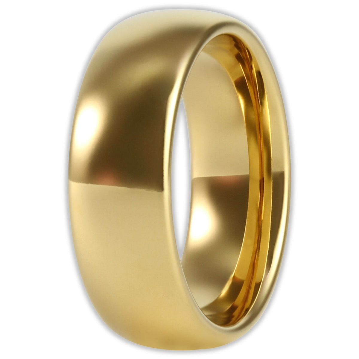 Gold 8mm Wonder Ring Size U - Clearance 1045
