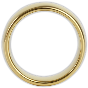 Gold 8mm Wonder Ring