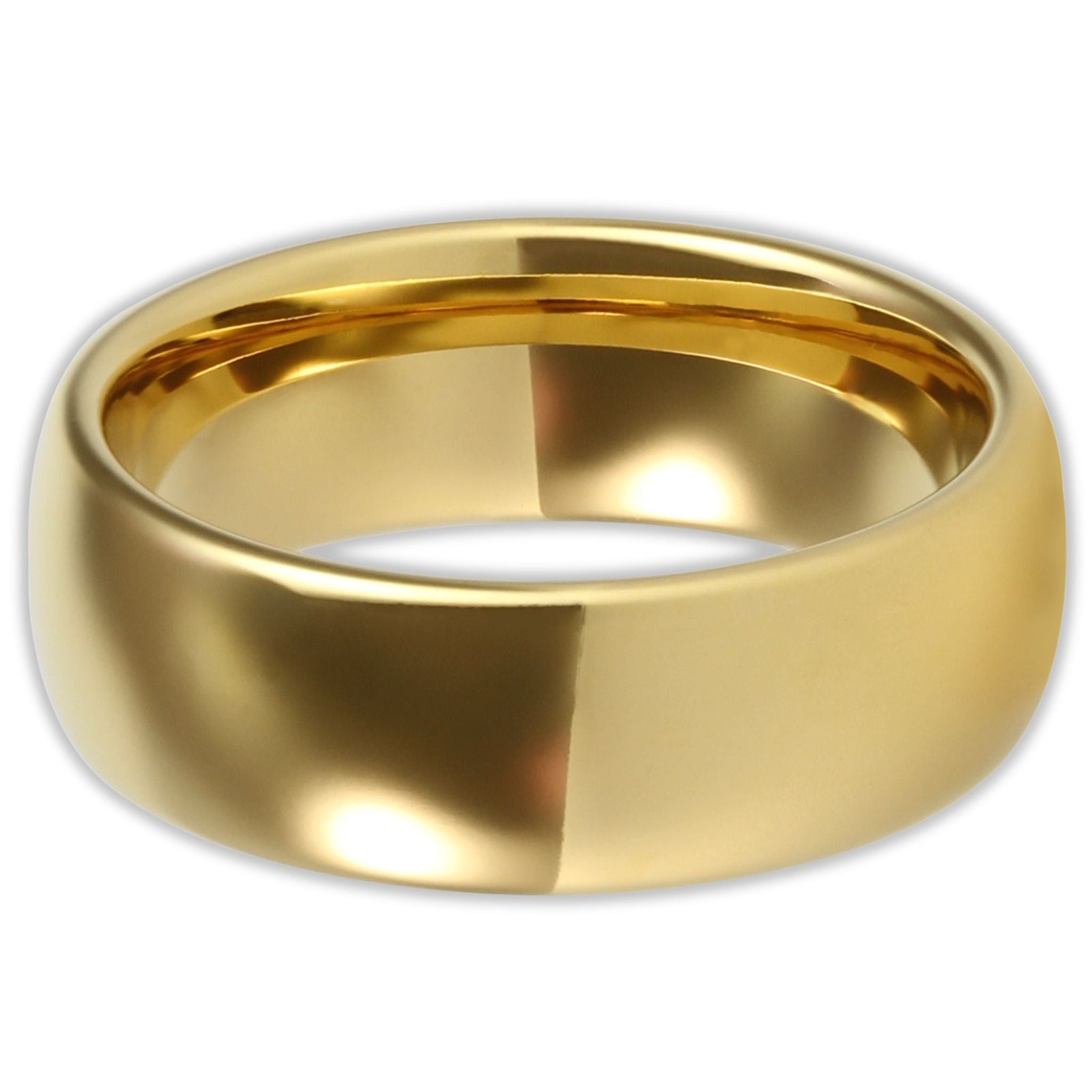 Gold 8mm Wonder Ring Size U - Clearance 1046