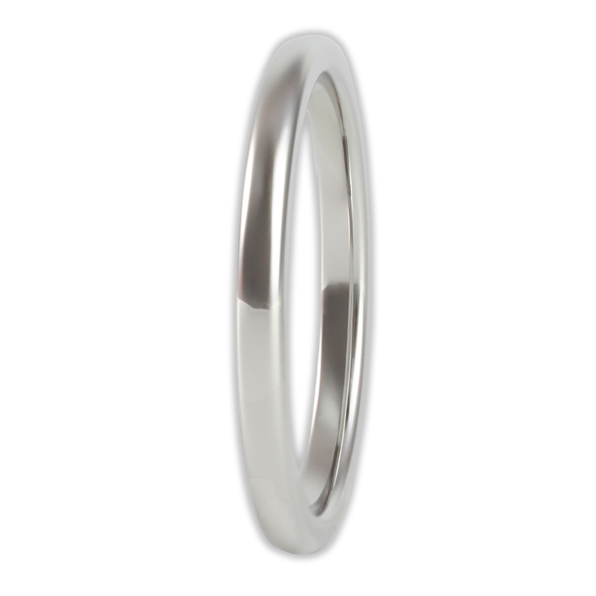 White Gold 2mm Wonder Ring