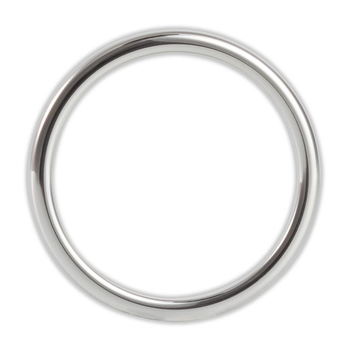 White Gold 2mm Wonder Ring