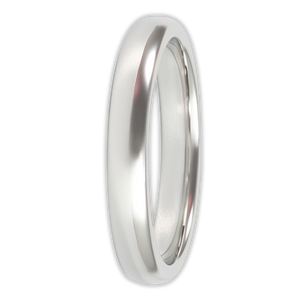White Gold 3mm Wonder Ring