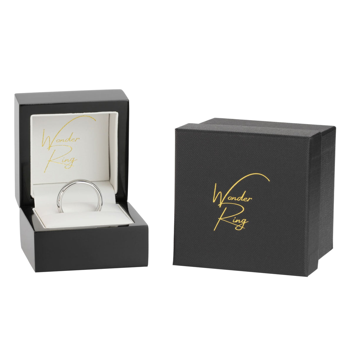 White Gold 6mm Wonder Ring