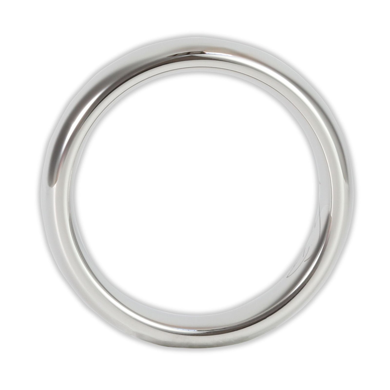 White Gold 6mm Wonder Ring Size Y - Clearance 1097