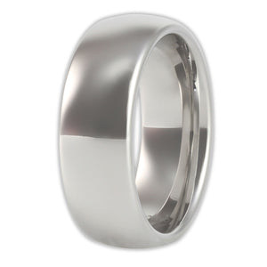White Gold 8mm Wonder Ring