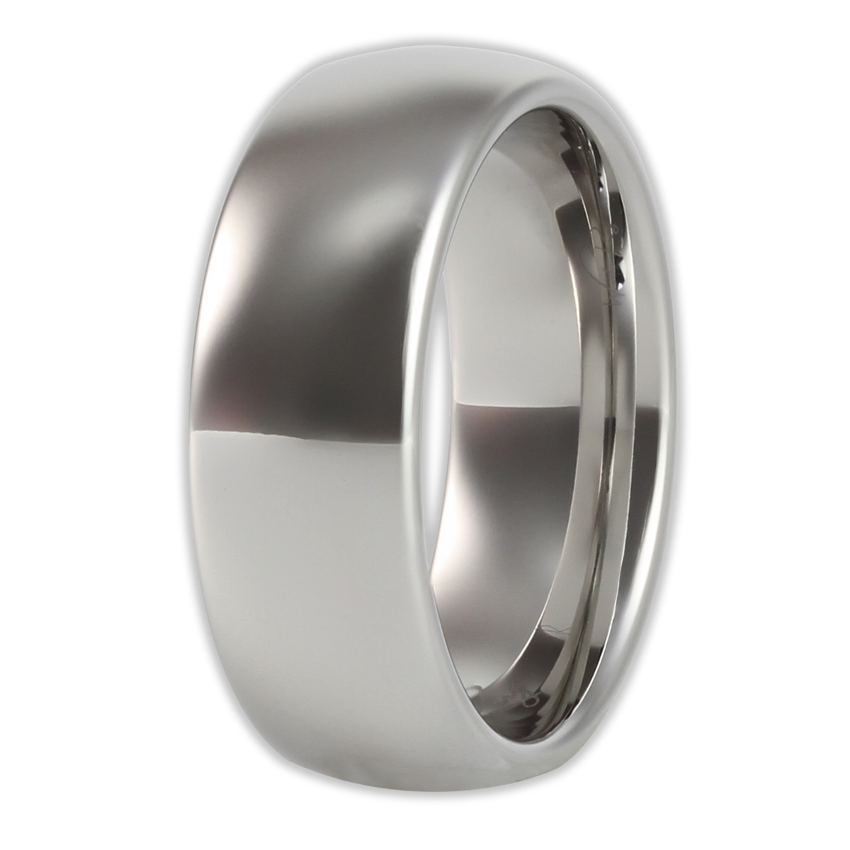 White Gold 8mm Wonder Ring