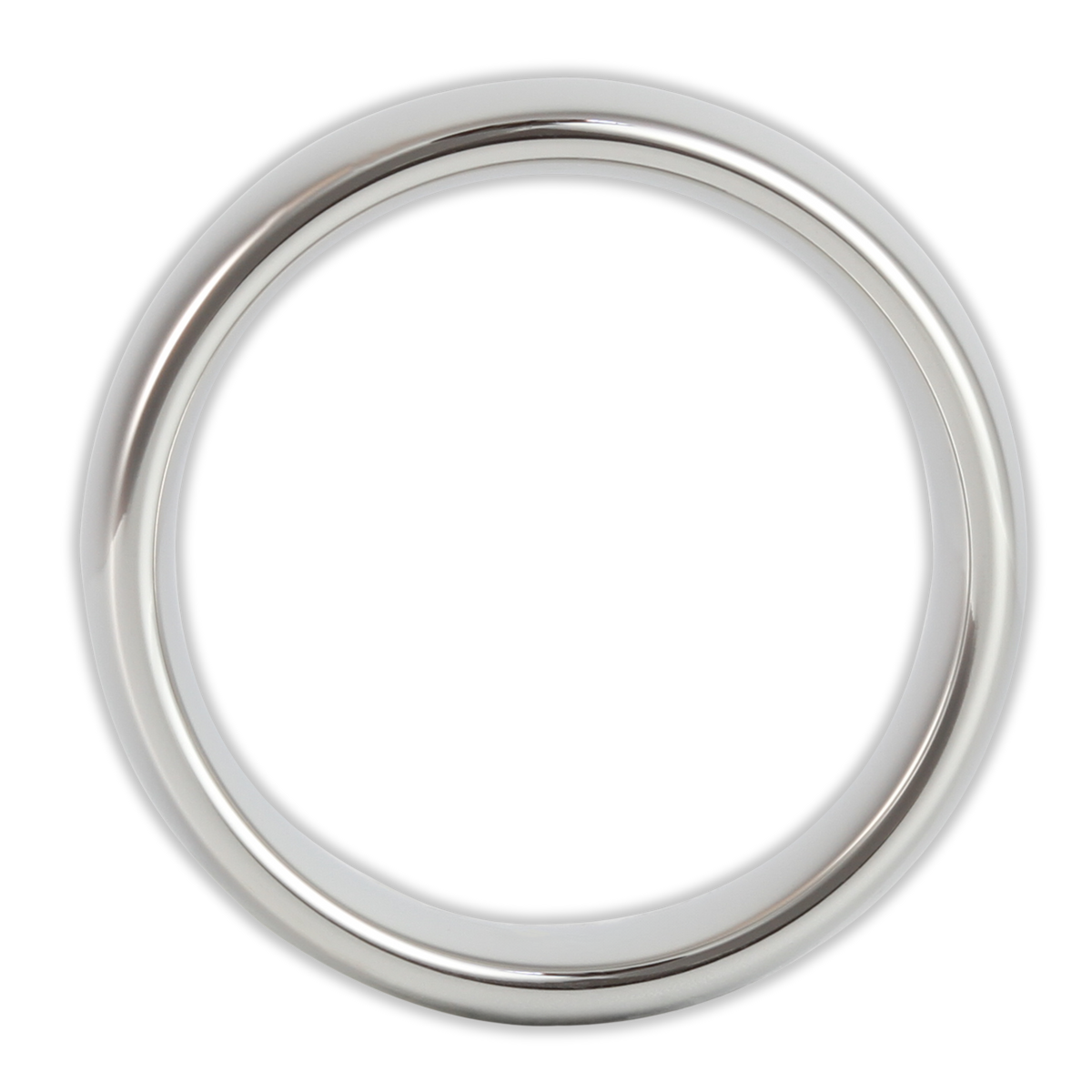 White Gold 8mm Wonder Ring