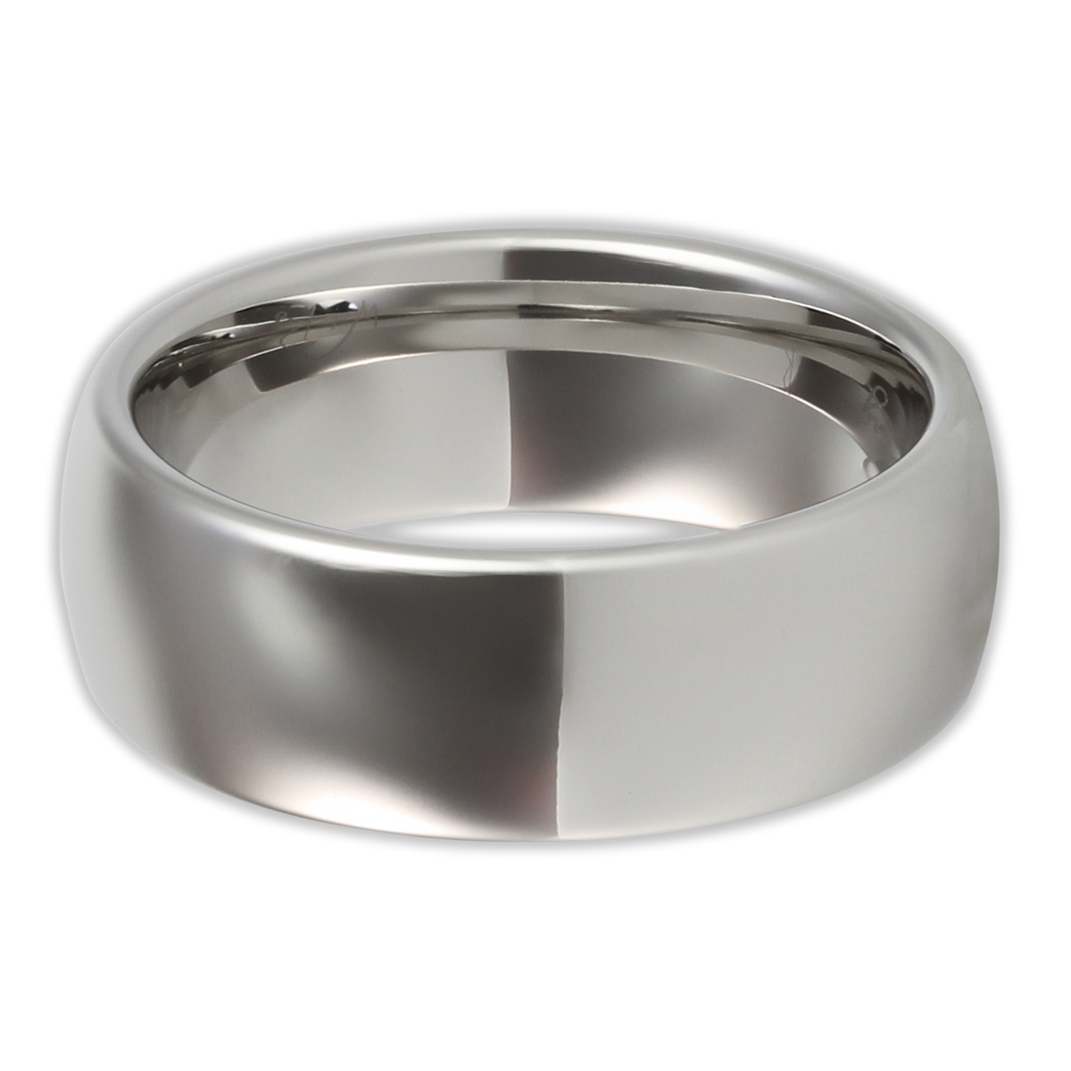 White Gold 8mm Wonder Ring