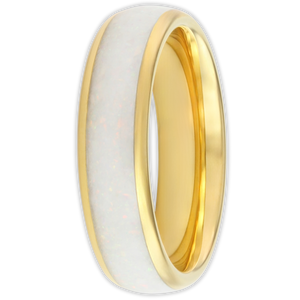 The Golden White Opal 6mm Wonder Ring