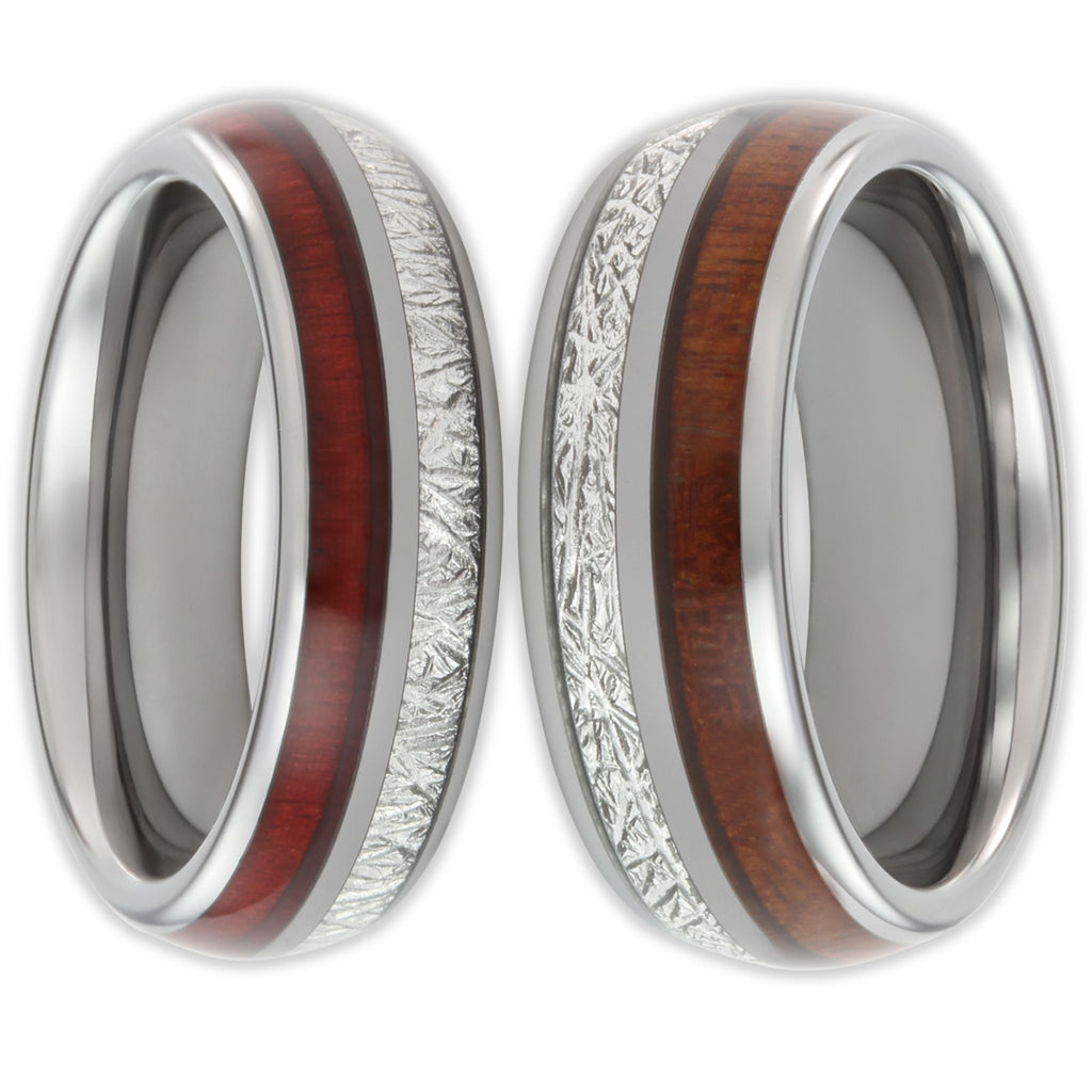 Wood Steel Wonder Ring Set