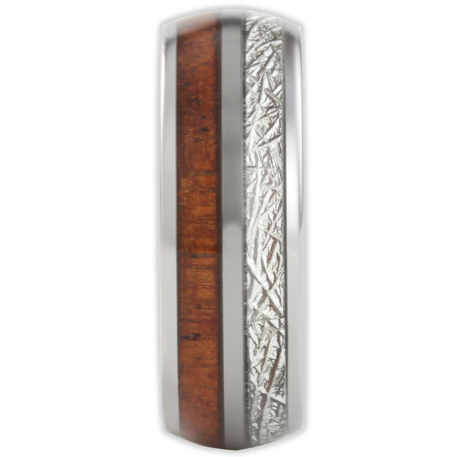 The Wood and Steel 8mm Wonder Ring Size Z+1 - Clearance 1160