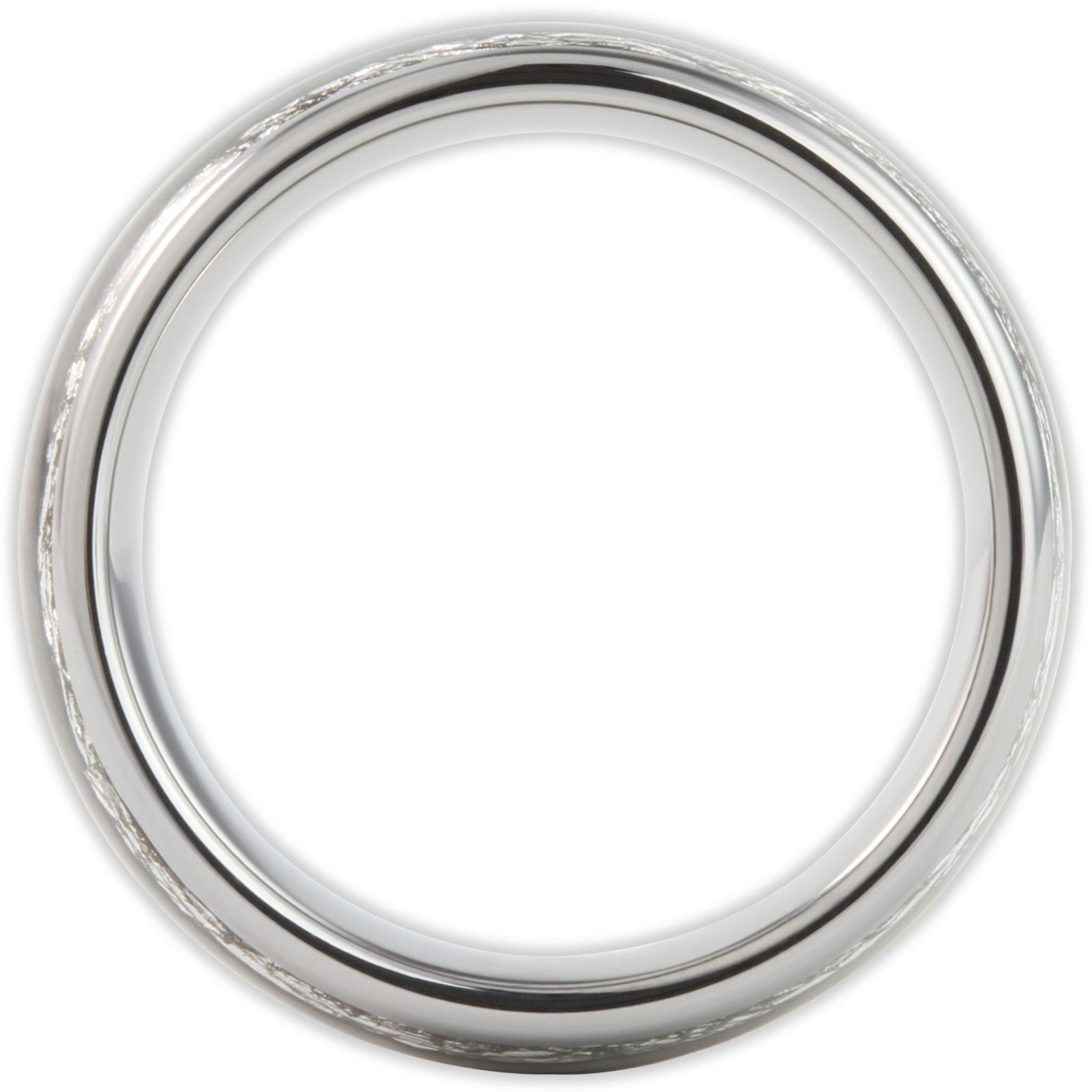 The Wood and Steel 8mm Wonder Ring Size Z+1 - Clearance 1160