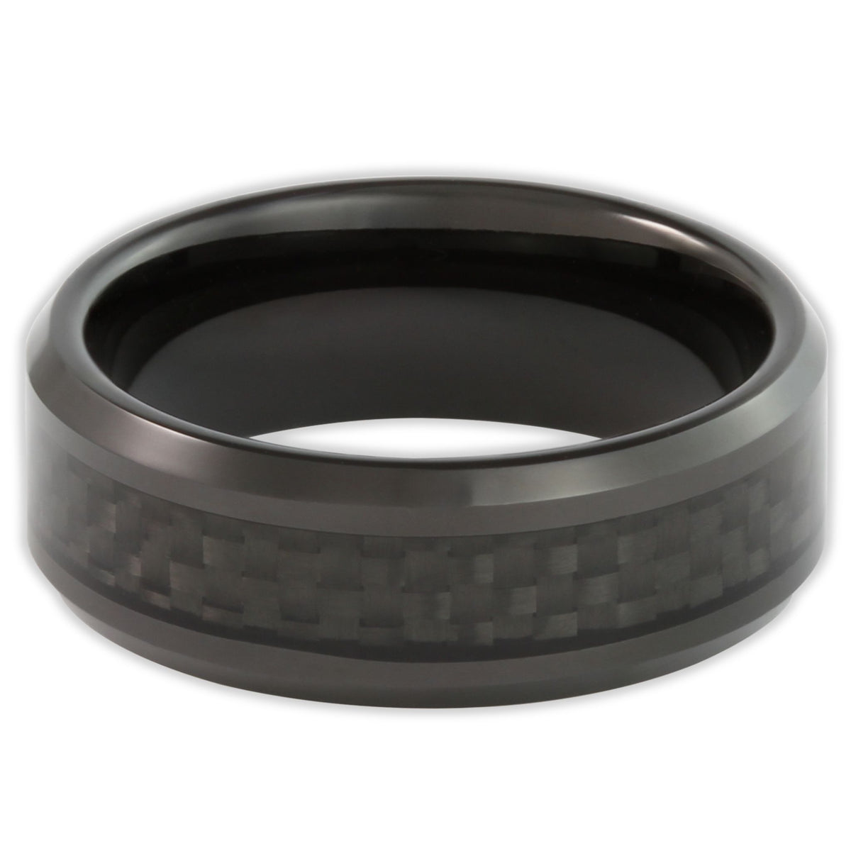 The Black Third Dimension 8mm Wonder Ring