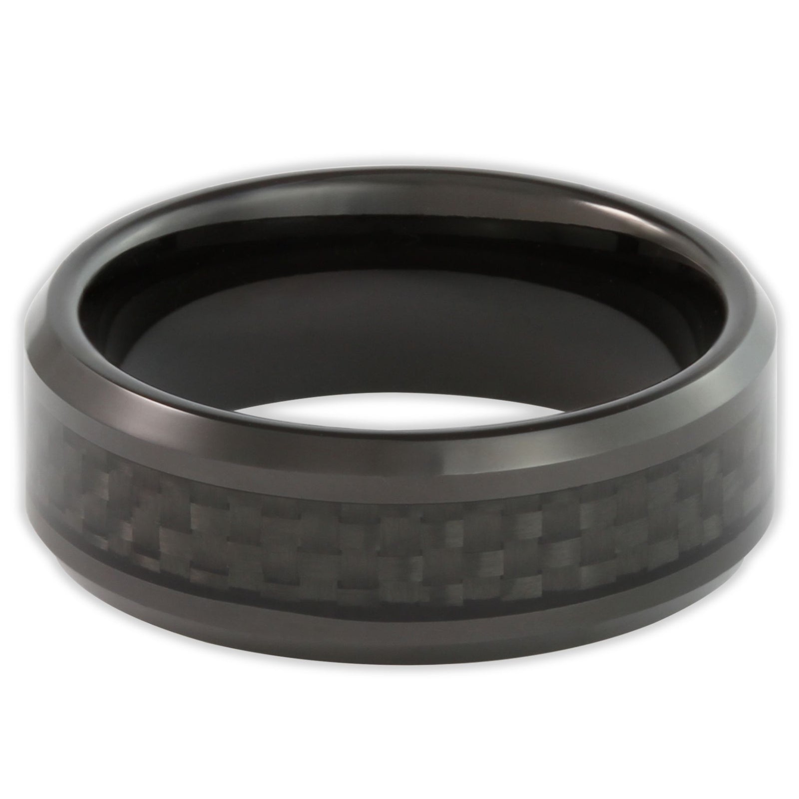 The Black Third Dimension 8mm Wonder Ring