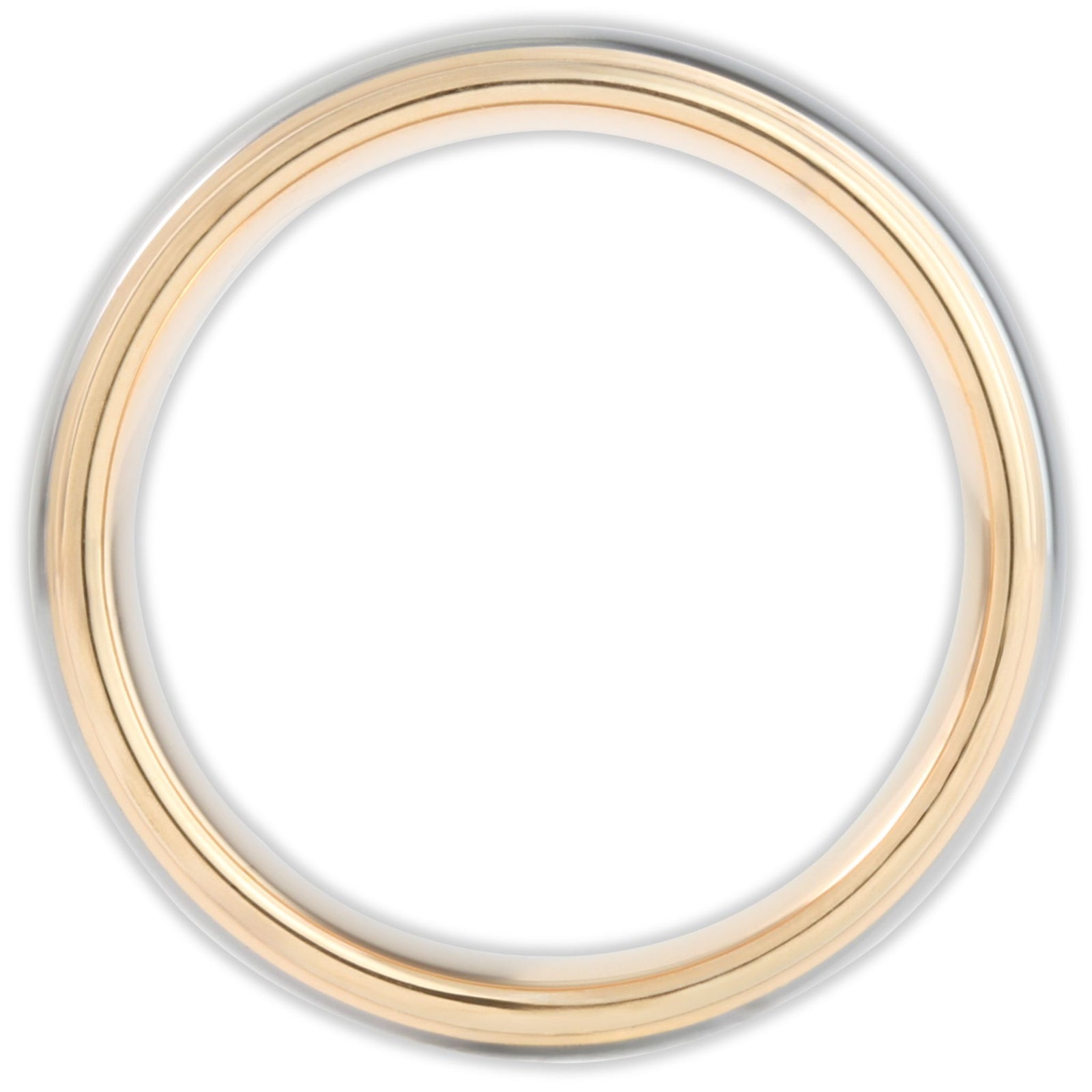 Rose Gold Vulcan Mirror 6mm Wonder Ring