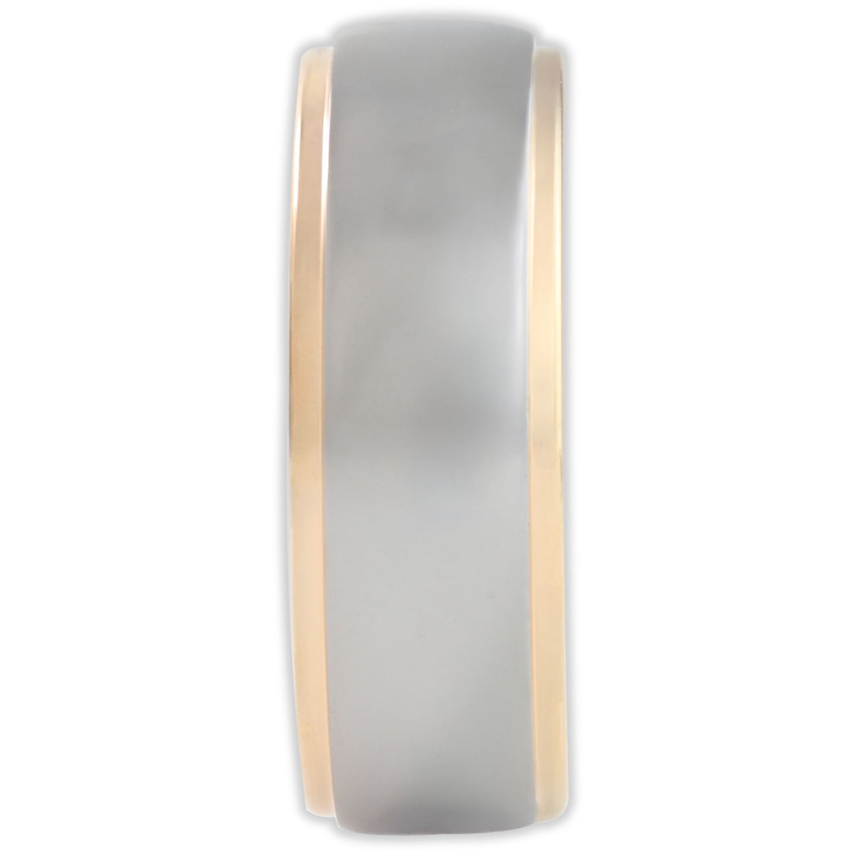 Rose Gold Vulcan Mirror 8mm Wonder Ring