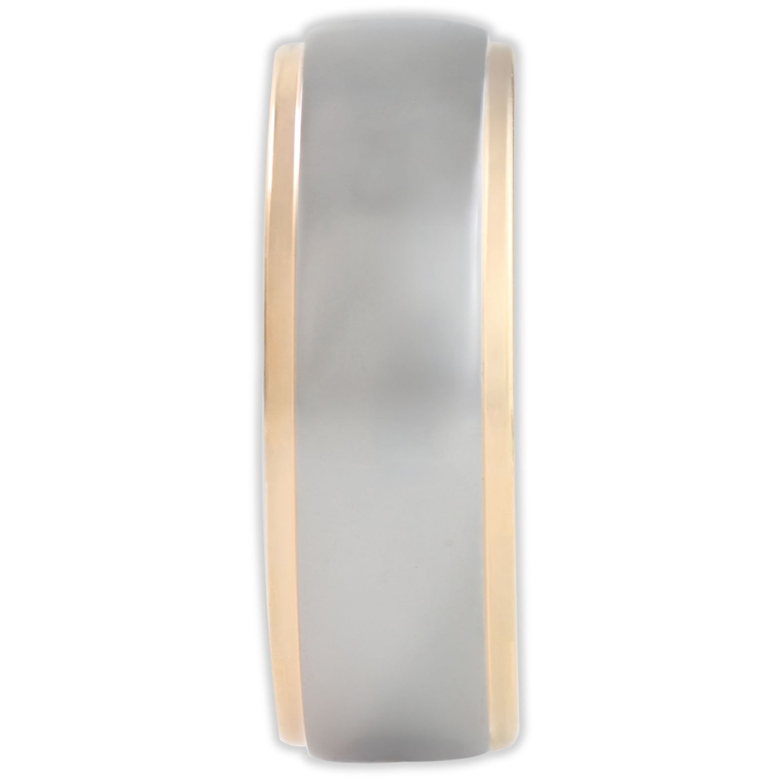 Rose Gold Vulcan Mirror 8mm Wonder Ring