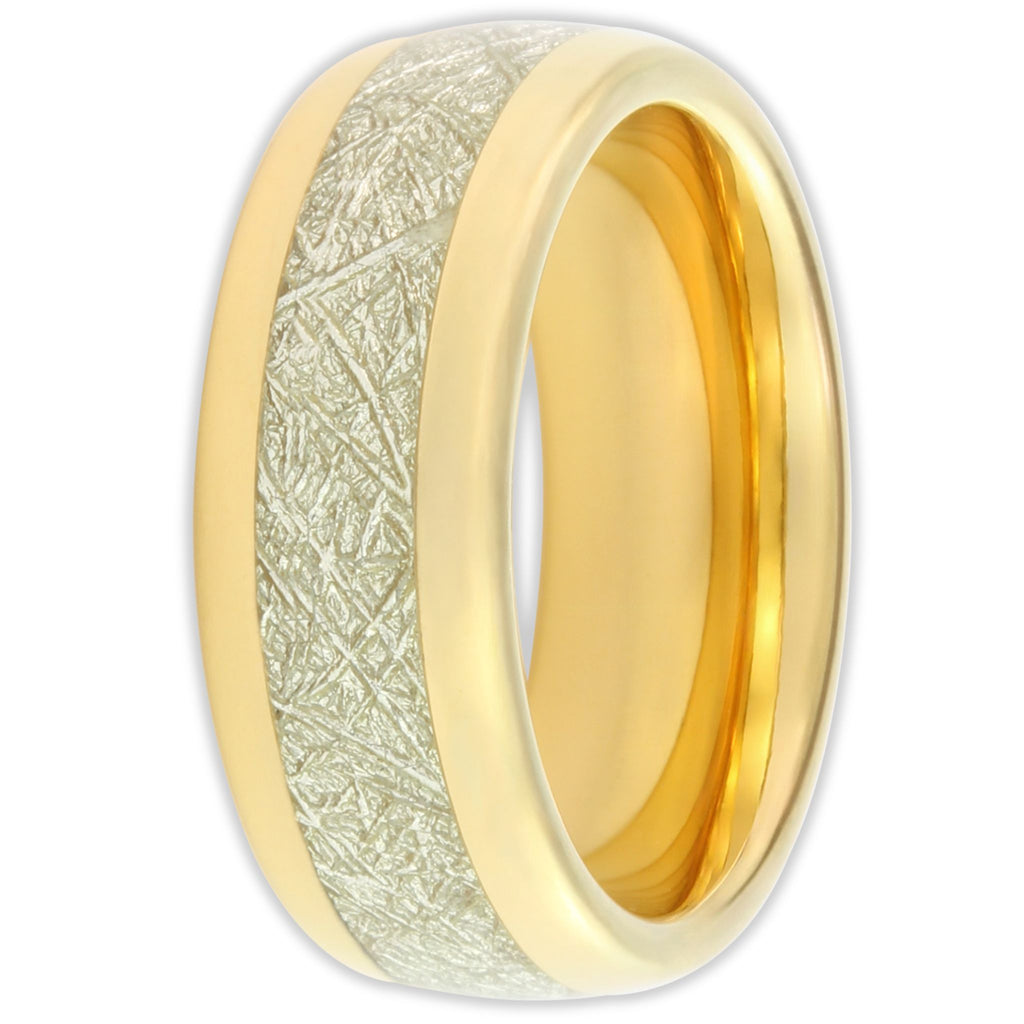 Golden Steel 8mm Wonder Ring