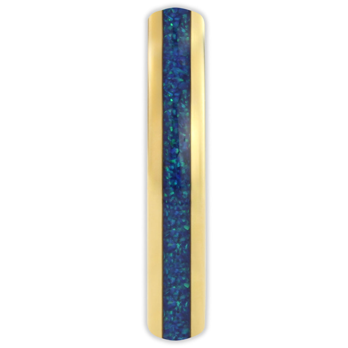 The Gold Blue Opal 4mm Wonder Ring