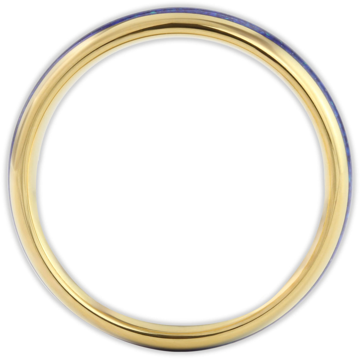 The Gold Blue Opal 6mm Wonder Ring