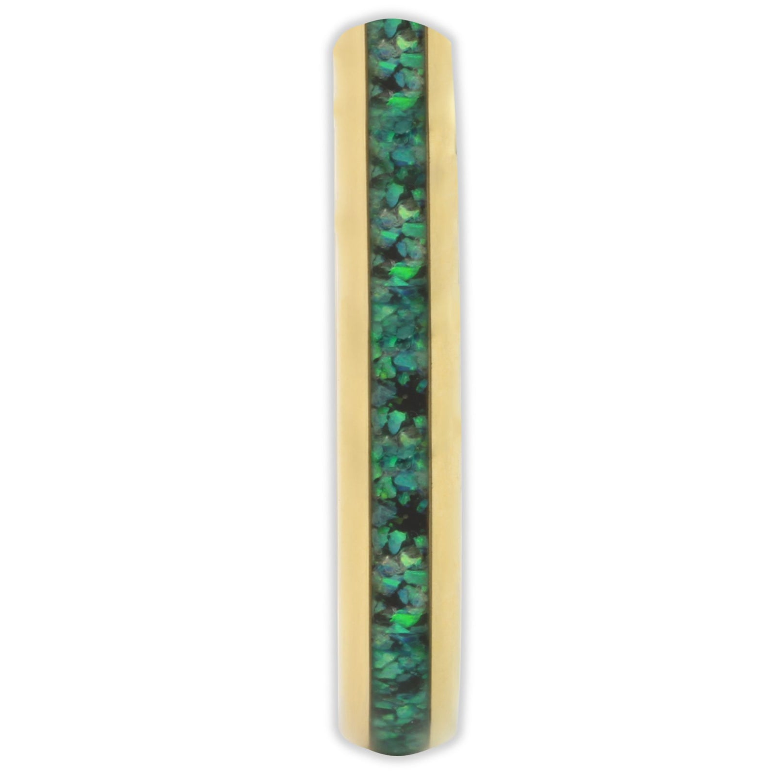 The Gold Green Opal 4mm Wonder Ring