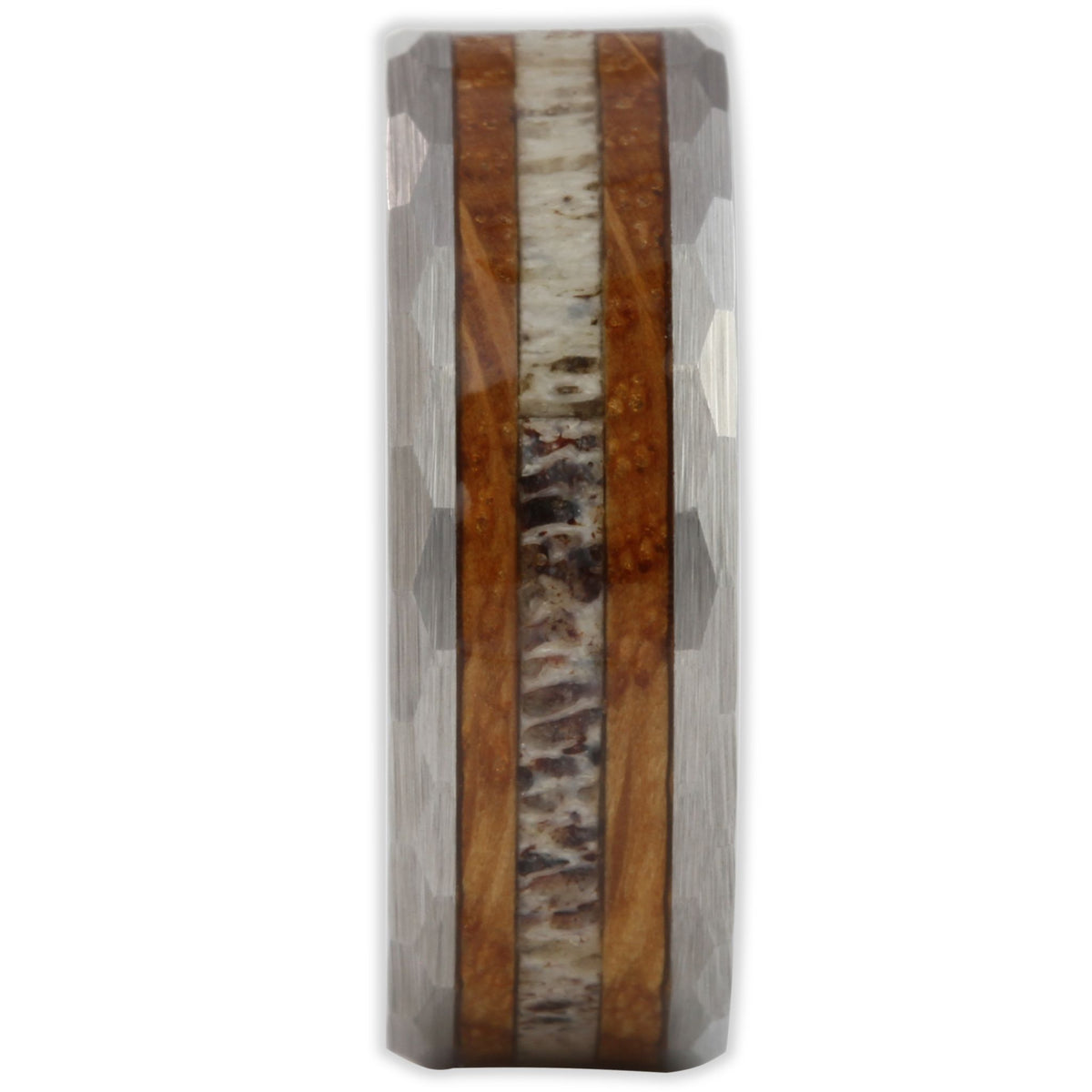 Wood Deer Antler 8mm Wonder Ring