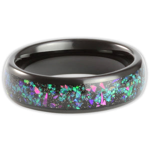 The Black Opal 6mm Wonder Ring