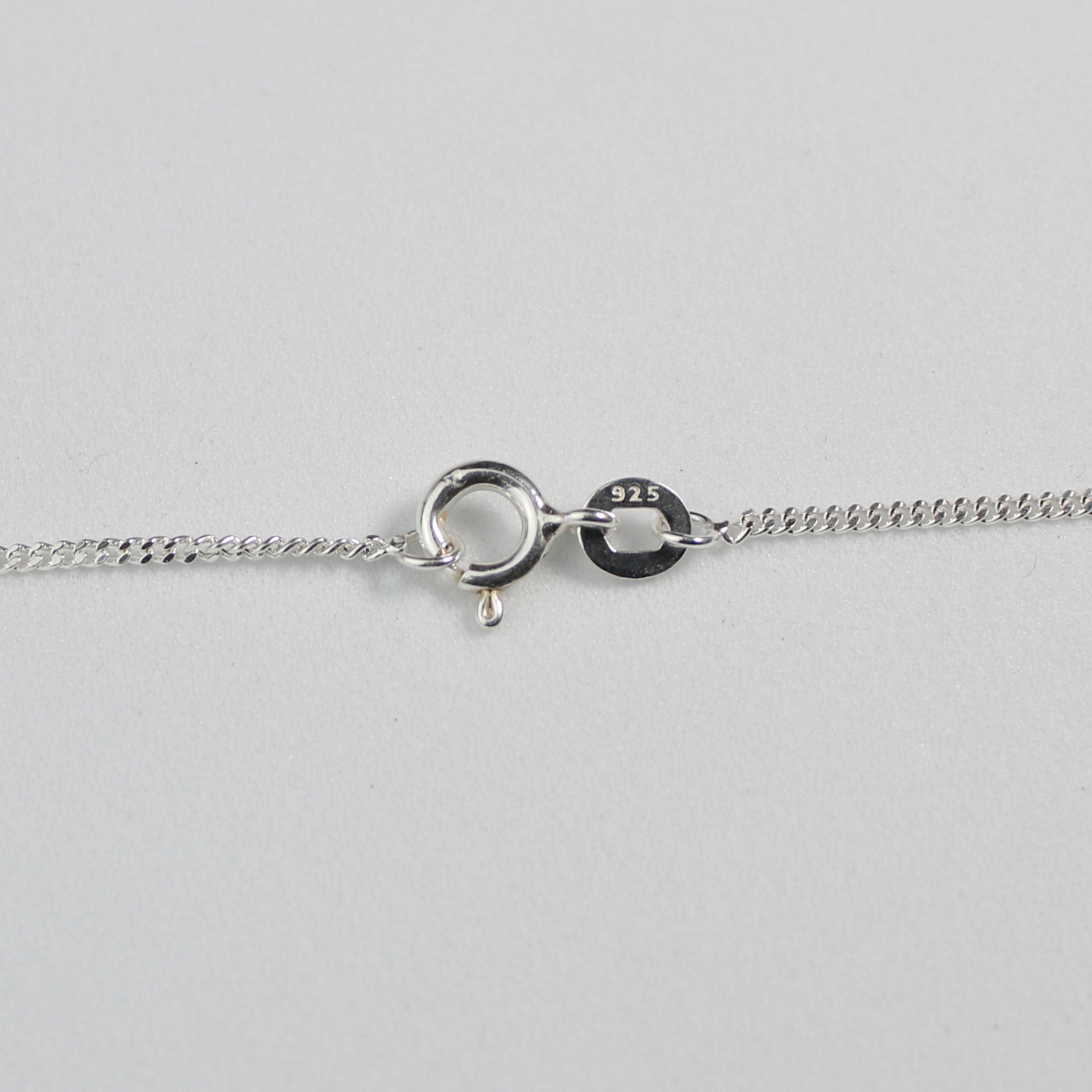 Sterling Silver 1.2mm Diamond Cut Curb Chain Necklace