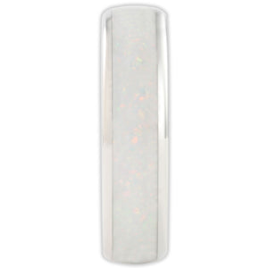 The White Gold White Opal 6mm Wonder Ring