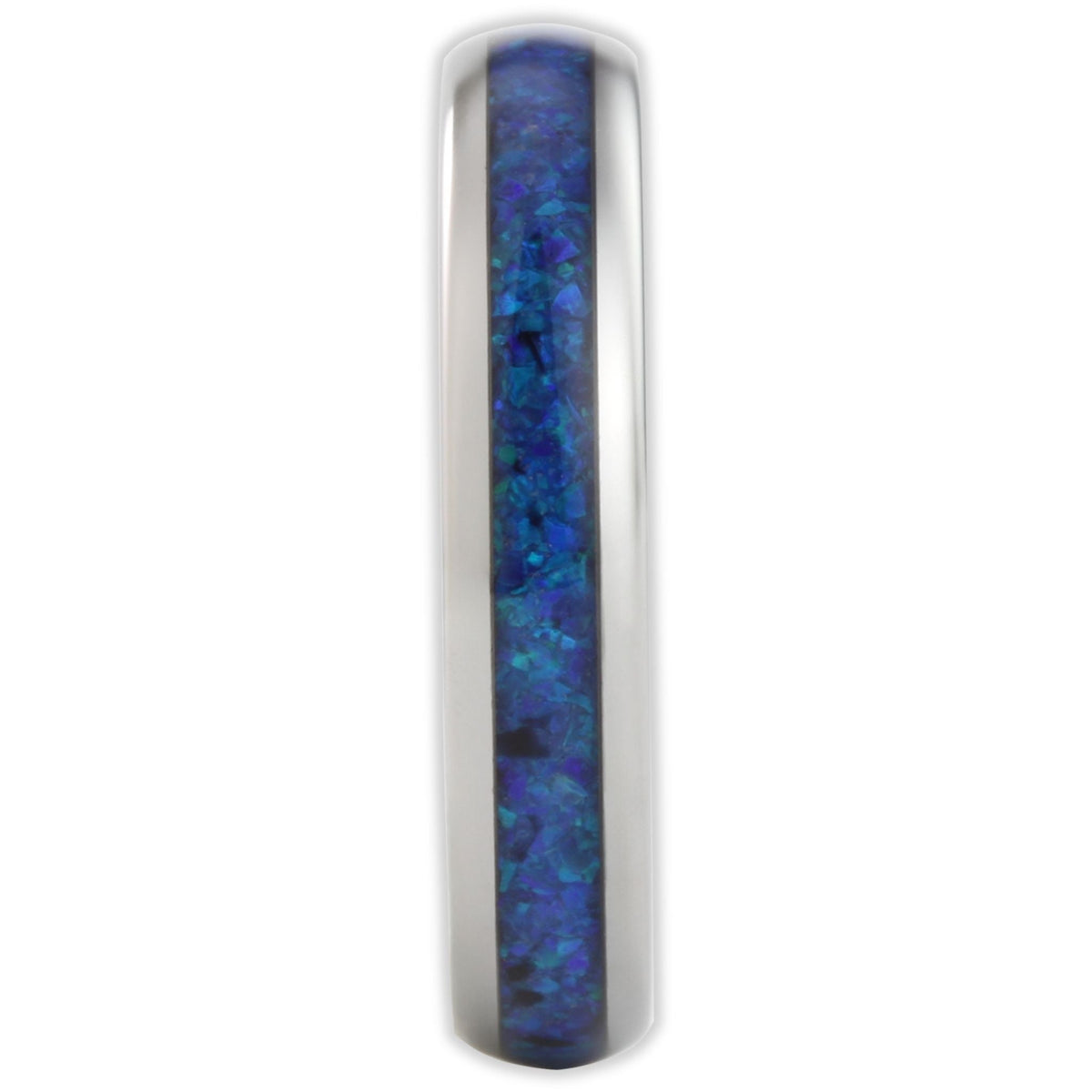 The Blue Opal 4mm Wonder Ring Size S - Clearance 1174