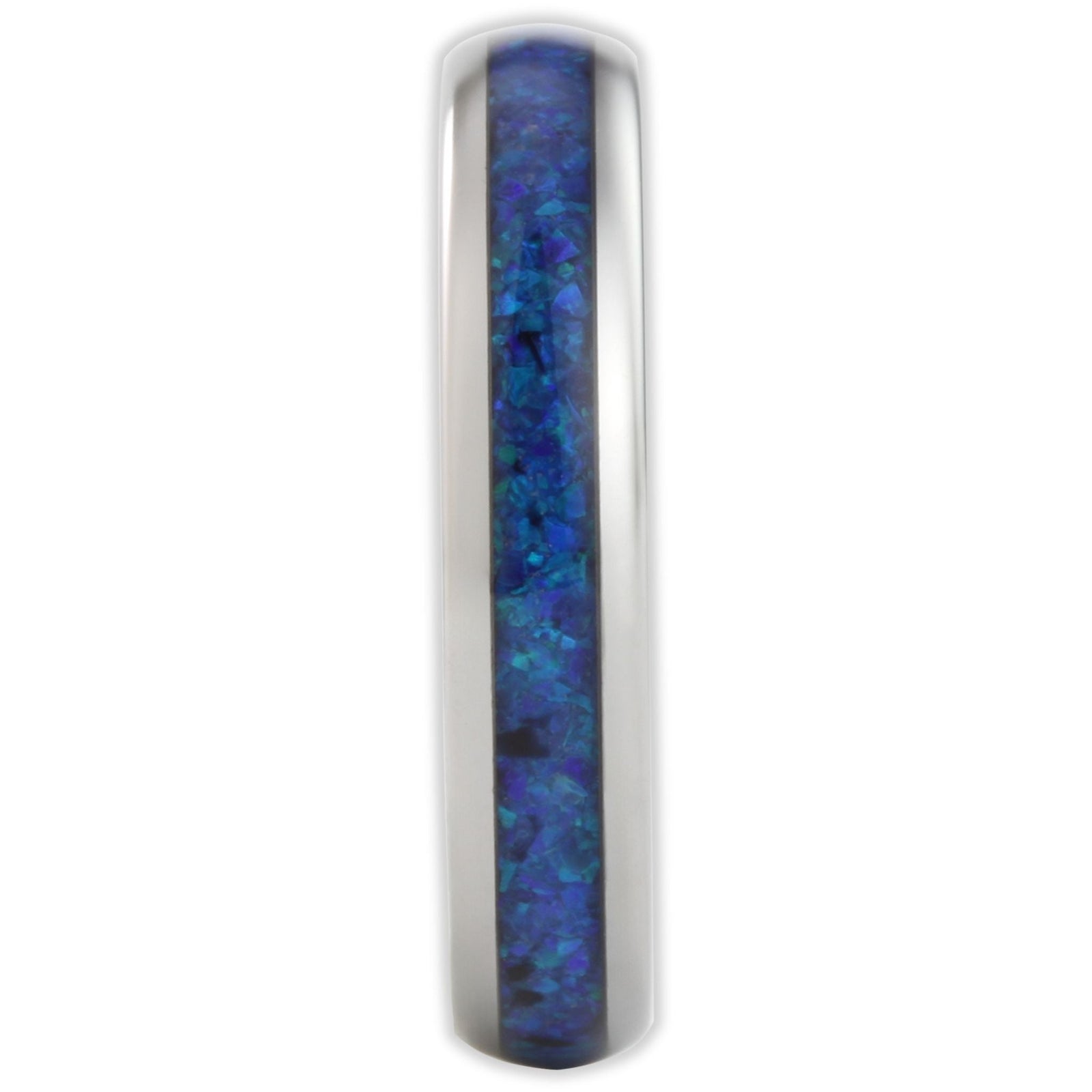 The Blue Opal 4mm Wonder Ring Size S - Clearance 1174